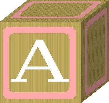 Baby Blocks Clip Art N34