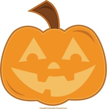 Home Free Clipart Halloween Spooky Pumpkin One