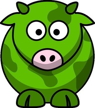 Green Cow