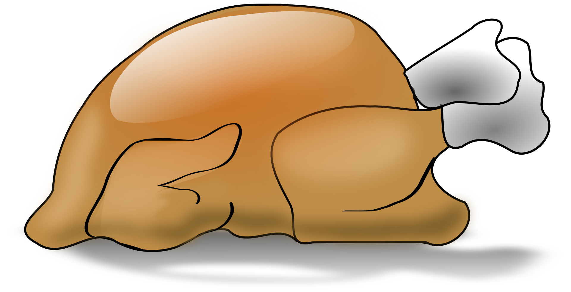 Turkey roast food thanksgiving day drawing free image download