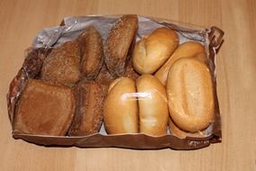 fresh bread for breakfast