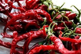 dried hot pepper