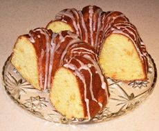 Fresh sweet cake on the table