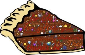 clipart of the piece of the cake