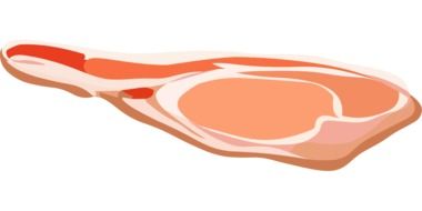 clipart of meat slice