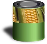 preserved corn can