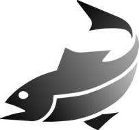 Black ocean fish
