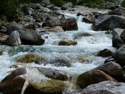 mountain stream in Italy