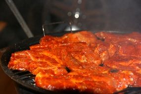 picture of the grilled meat