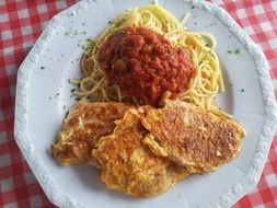 meat spaghetti
