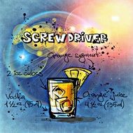 refreshing screwdriver cocktail