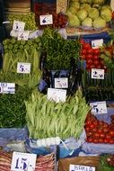 Vegetable market in Istanbul