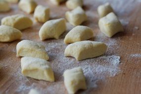 dumplings dough food traditional