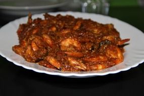 shrimp curry with spices