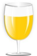 beer glass vector drawing