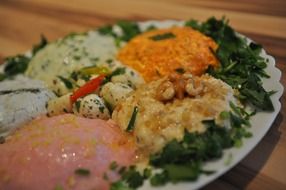 delicatessen dish on a plate