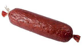 cook salami sausage beer