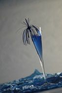 beautiful blue drink