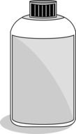 painted water bottle