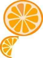 slice orange