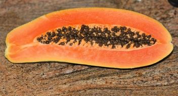 papaya tropical fruit
