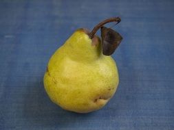 pear on the table