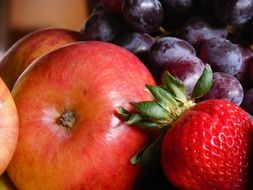 bowl of fresh fruits