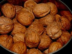 brown walnut for eating