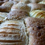 Apple pie at a coffee party