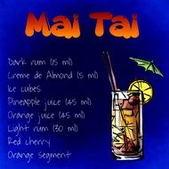 Mai Tai cocktail recipe