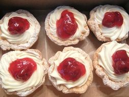 incredibly tasty cheese tarts