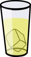 lemonade glass drawing
