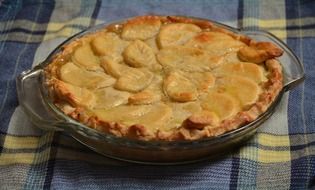 Sweet gooseberry pie
