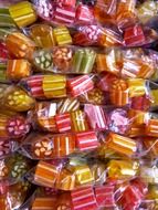 colorful candies in pile