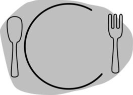 plate for dishes eating