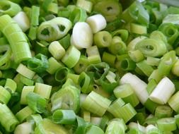 chopped green onions