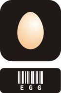 egg as a symbol for the supermarket