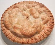 photo of closed apple pie