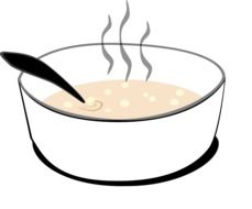 hot soup bowl