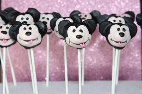 candy mickey mouse on a stick