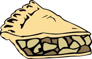 pie cake apples slice piece food