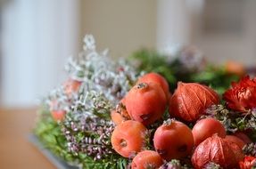 yellow autumn decoration