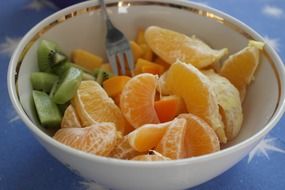 healthy nutritious fruit plate