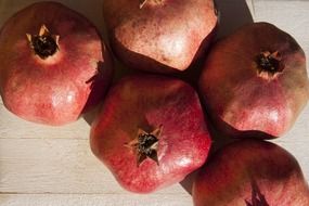 a few vitamin-packed pomegranates