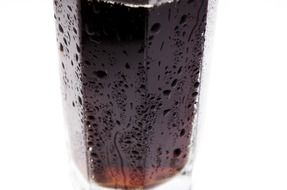 coca cola in a glass bottle