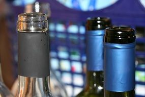 bottles wine