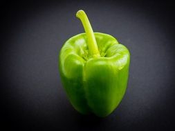 Green paprika pepper
