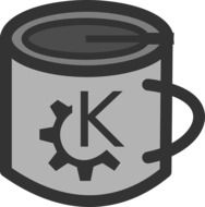 clipart of coffee sign on a cup