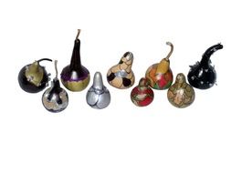 Colorful african gourds