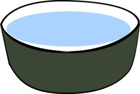 bowl water drawing